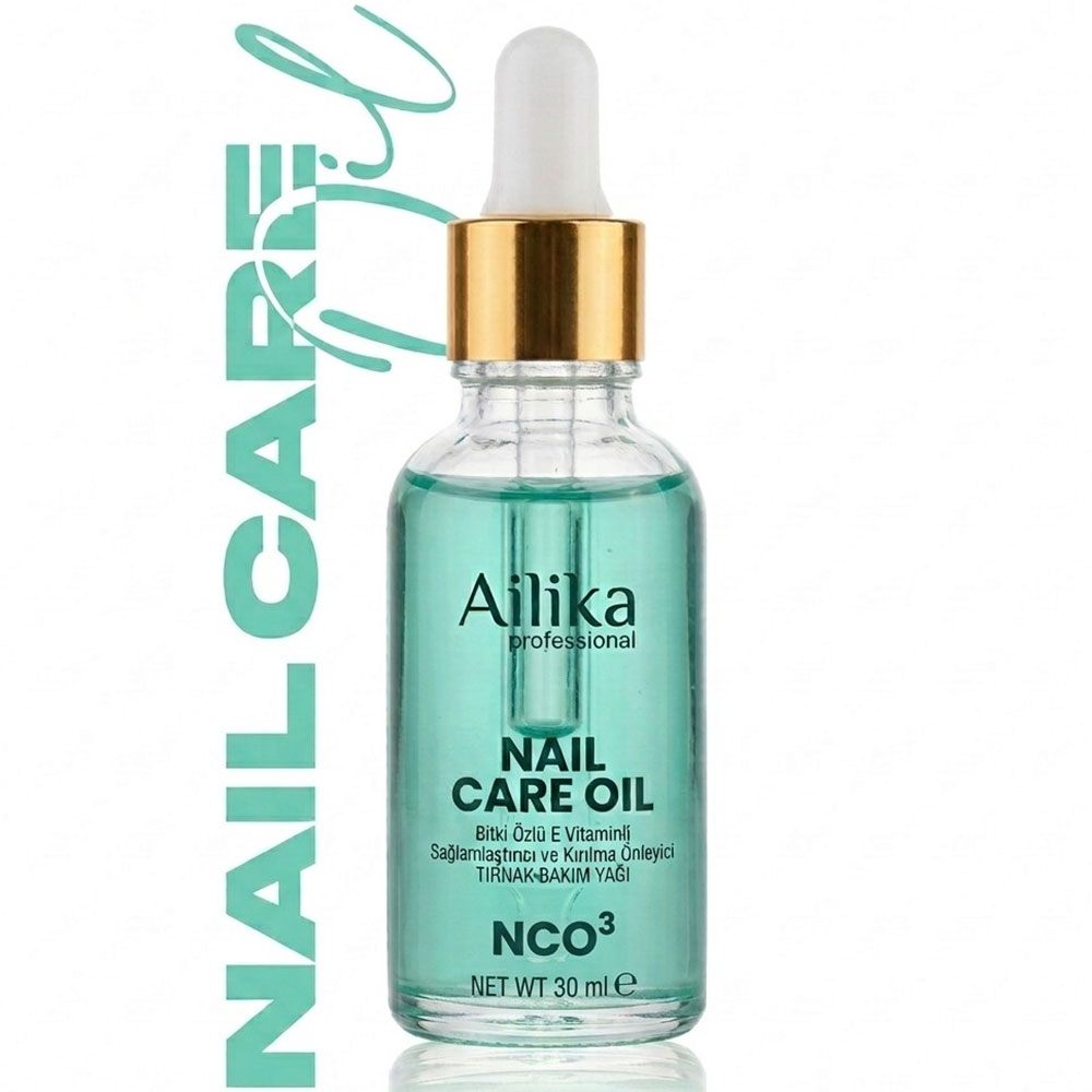 Ailika Tırnak Bakım Yağı No-3 Yeşil 30 ML - 1