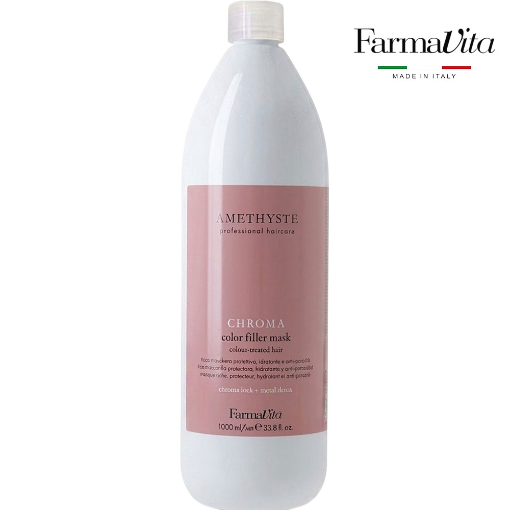 Amethyste Chroma Renk Koruyucu Onarıcı Saç Maskesi 1000 ML - 1