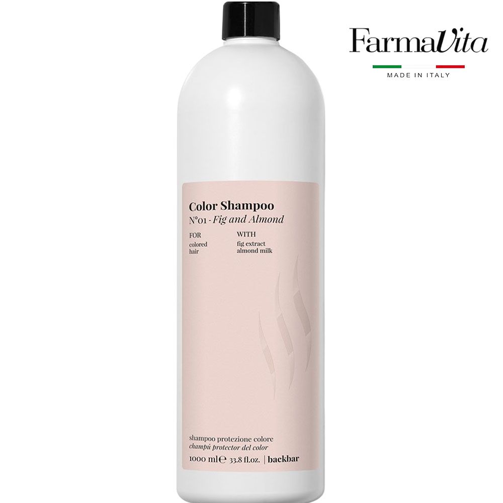 BackBar Color Renk Koruyucu Şampuan No:1 – İncir ve Badem 1000 ML - 1