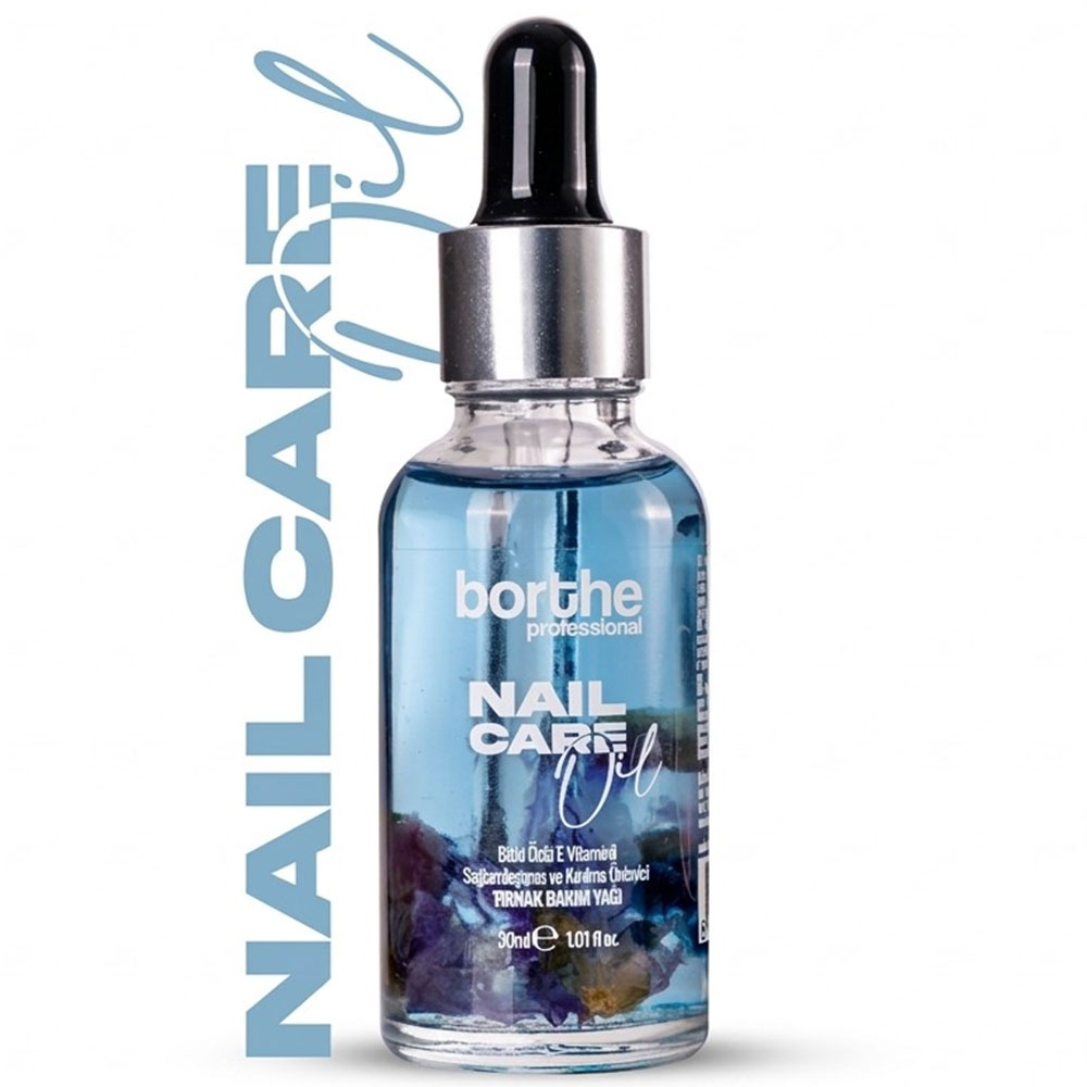 Borthe Bitki Özlü Tırnak Bakım Yağı Mavi-Mango 30 ML - BORTHE