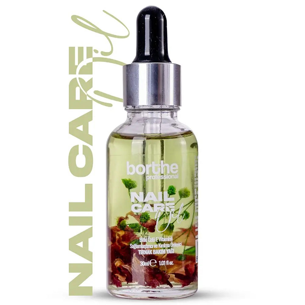 Borthe Bitki Özlü Tırnak Bakım Yağı Yeşil-Dove 30 ML - BORTHE