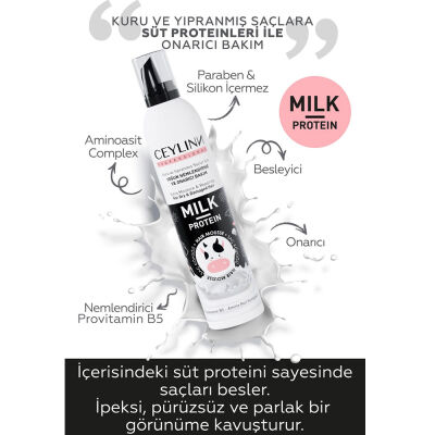 Ceylinn Milk Protein Saç Köpüğü 300 ML - 2