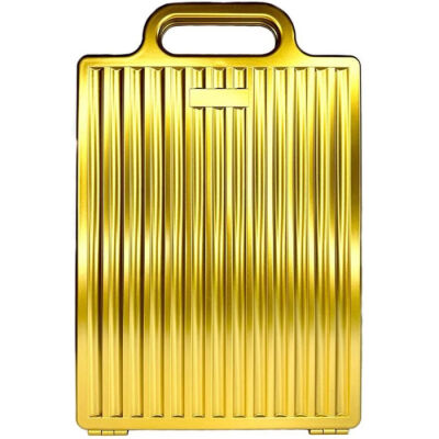 Claris Ense Aynası İki Kapaklı Gold C-54122 - 1