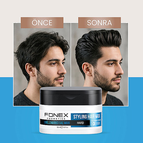 Fonex Styling Hair Wax Hard Holding Power 150 ML - 2