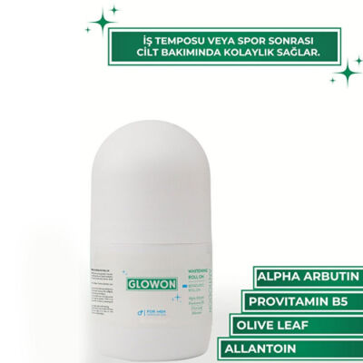 Glowon Beyazlatıcı Roll On Erkekler İçin 50 ML - 2