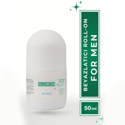 Glowon Beyazlatıcı Roll On Erkekler İçin 50 ML - 1