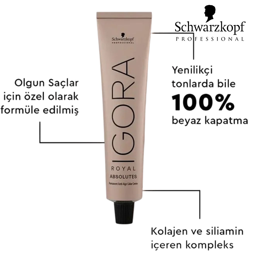 Igora Absolutes Saç Boyası 60 ML - SCHWARZKOPF PROFESSIONAL (1)