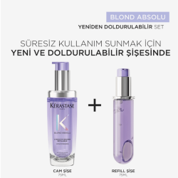 Kerastase Blond Absolu L'Huile Cicagloss Nemlendirici Saç Bakım Yağı Yedek Şişe 75 ml - 2
