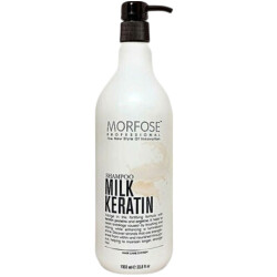 Morfose Hair Shampoo Milk Keratin 1000 ML - MORFOSE PROFESSIONAL