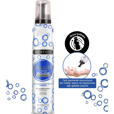 Morfose Saç Köpüğü Collagen 200 ML - 2