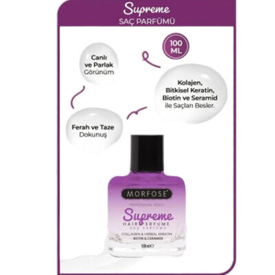 Morfose Saç Parfümü Süpreme Collagen & Herbal Keratin 100 ML - 3