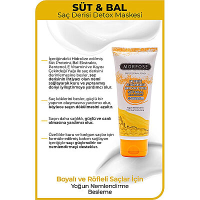 Morfose Scalp Detox Süt Bal 100 ML - 3