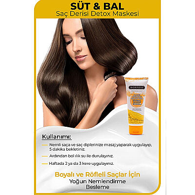 Morfose Scalp Detox Süt Bal 100 ML - 2