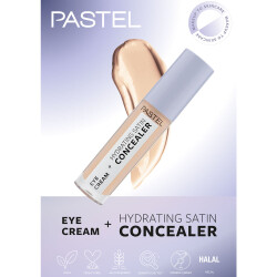 Pastel Eye Cream + Hydrating Satin Concealer 61 Vanilla - PASTEL (1)