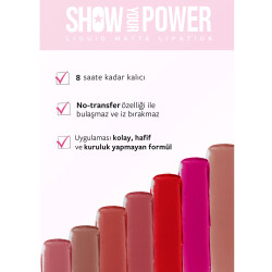 Pastel Show Your Power Liquid Matte Lipstick 603 - 3