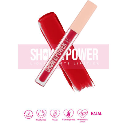 Pastel Show Your Power Liquid Matte Lipstick 607 - 4