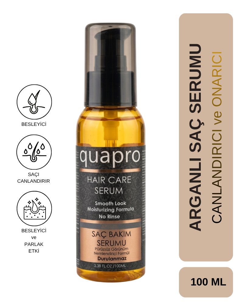 Quapro Saç Serumu Argan 100 ML - 1