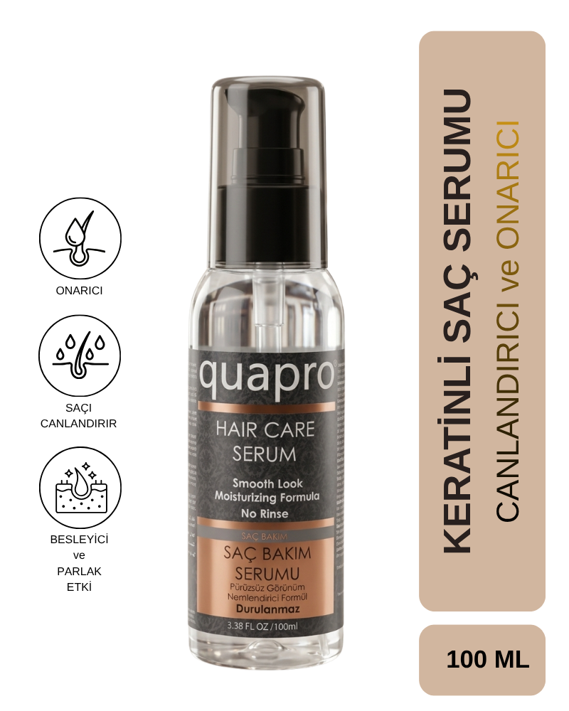 Quapro Saç Serumu Keratin 100 ML - 1