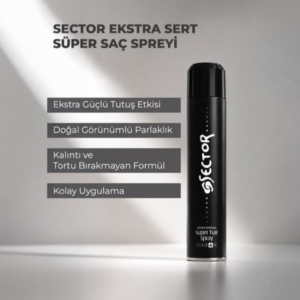Sector Saç Sprey Extra Strong 400 ML - SECTOR (1)