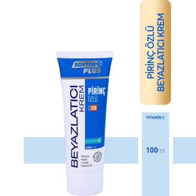 Softto Plus Beyazlaştırıcı Krem 100 ML - 1