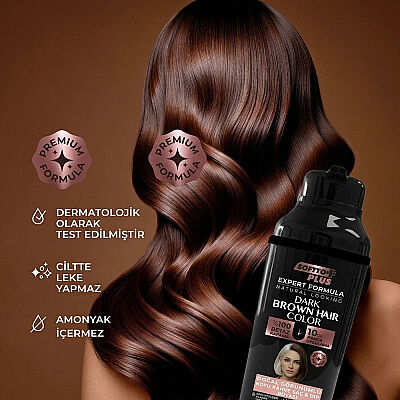 Softto Plus Expert Koyu Kahve Şampuan Women 400 ML - 3