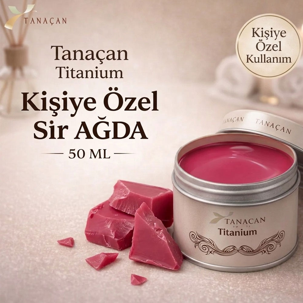 Tanaçan Titanyum Ağda Tek Kullanımlık 50 ML - TANAÇAN