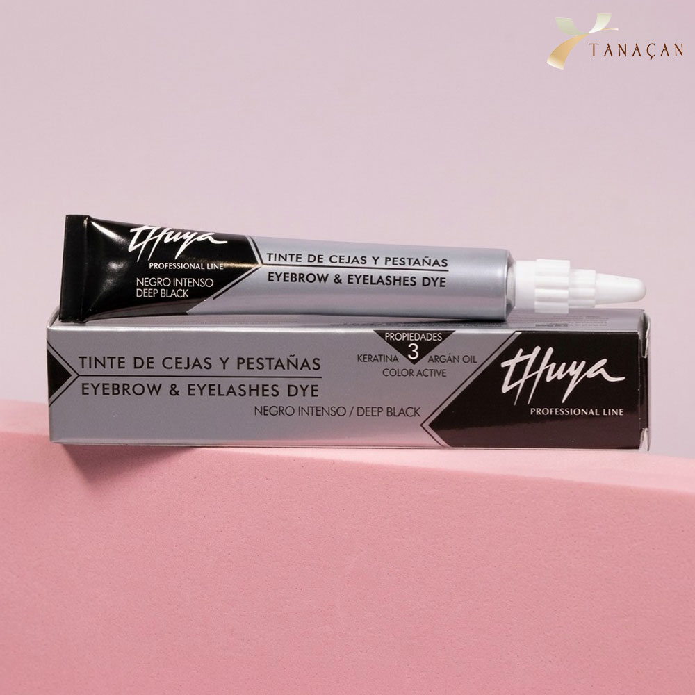 Thuya Kaş ve Kirpik Boyası – Siyah 14 ML - TANAÇAN