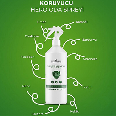 Yeşilmarka Koruyucu Oda Spreyi 350 ML - 3
