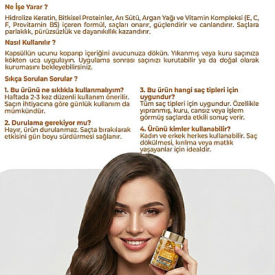Yeşilmarka Saç Vitimini Moisture Booster Yağı 15 ML - 5